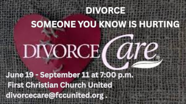 DivorceCare  7:00 p.m.