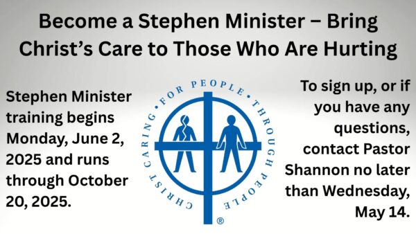 Stephen Ministry